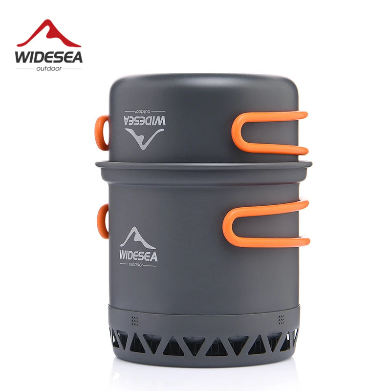 Widesea Camping 1.3L 2.3L Cookware Outdoor
