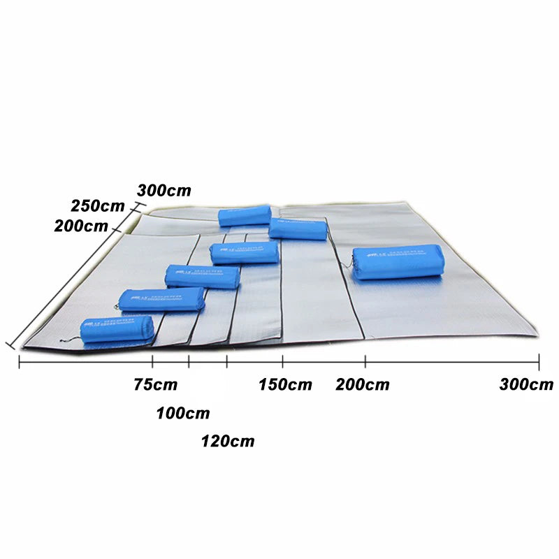 Aluminum Foil Moisture-proof Pad Outdoor Camping Waterproof Tent