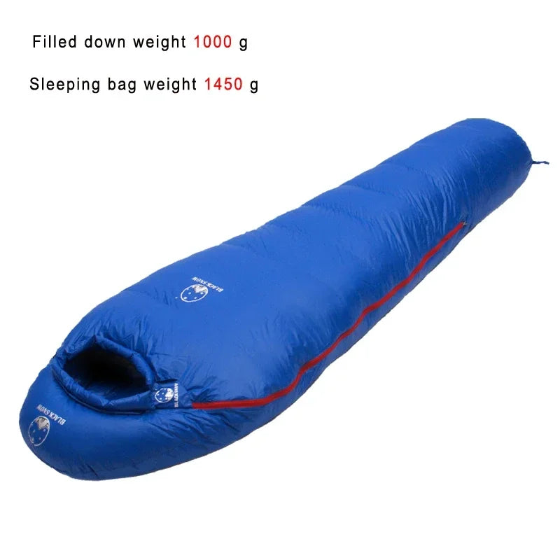Very Warm White Goose Down Filled Adult Mummy Style