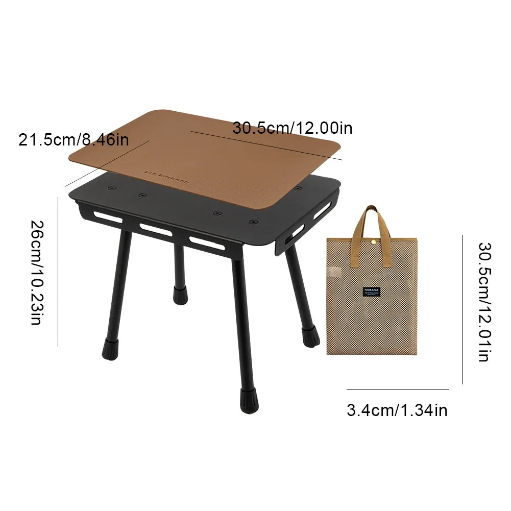 2 in 1 Camping Table Ultralight Folding Tables