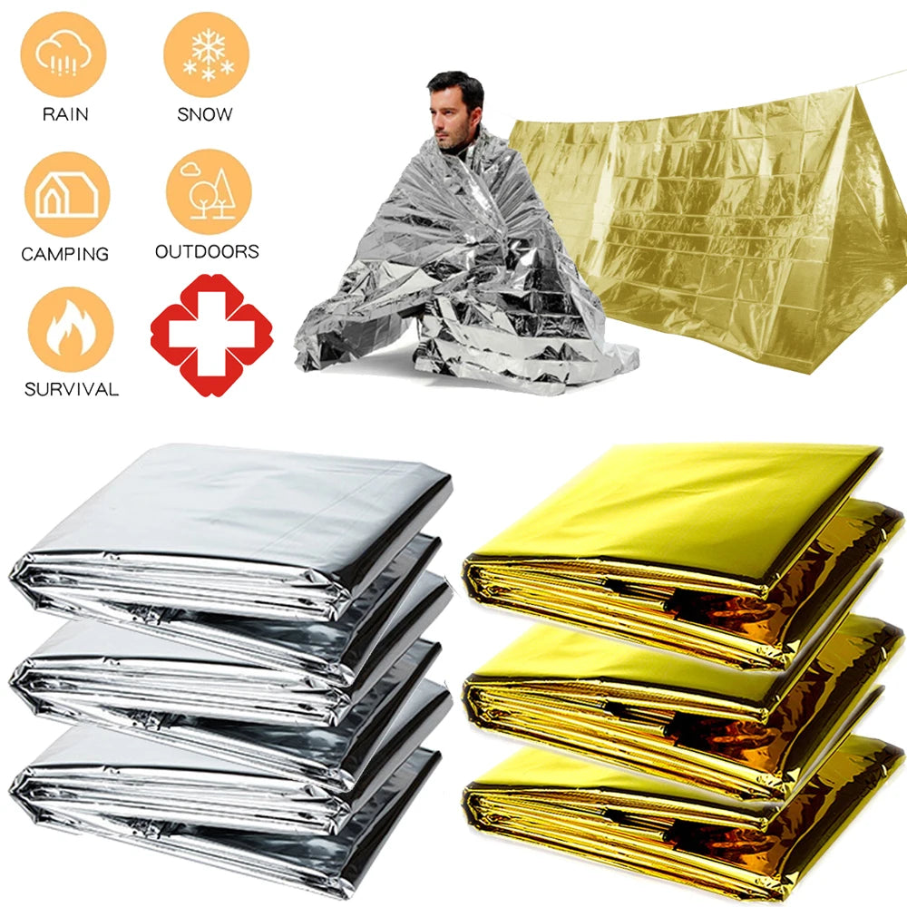 Emergency Blanket Outdoor Cold-proof Survival Thermal Cover