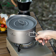Pure Titanium Soup Pot, Kettle And Cooking Utensils Set