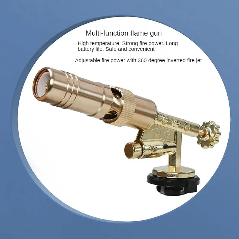 Portable Welding Gas Torch Flame Nozzle Butane Burner Outdoor
