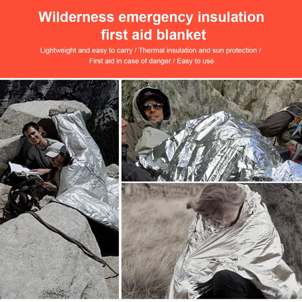 Emergency Blanket Outdoor Cold-proof Survival Thermal Cover