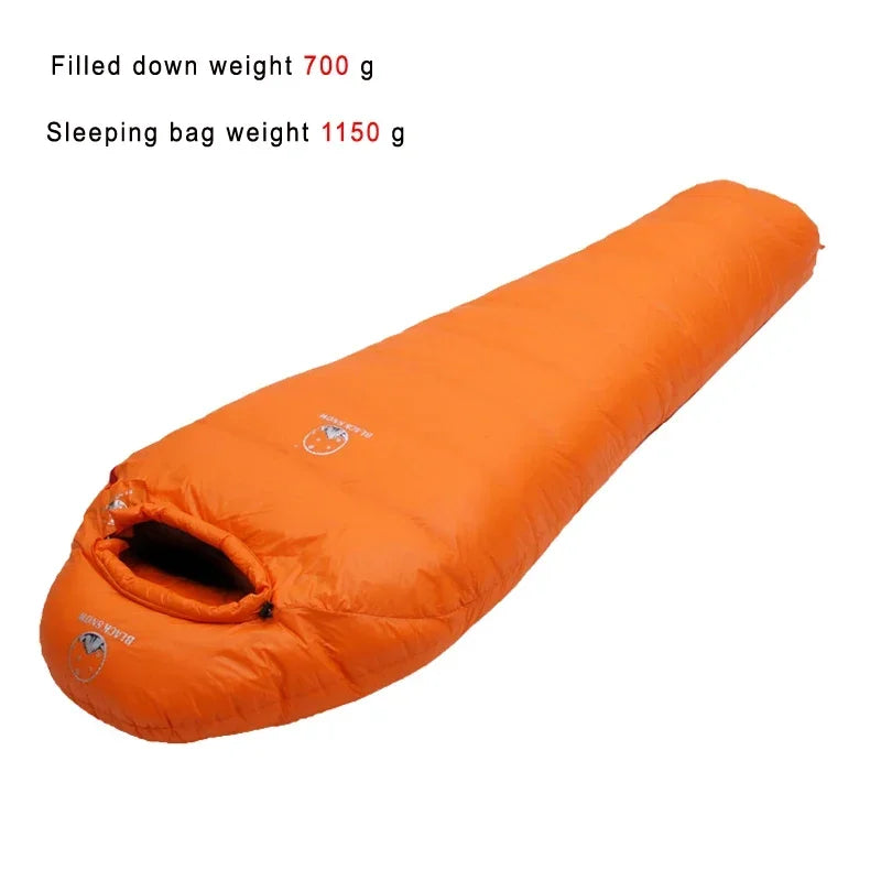 Very Warm White Goose Down Filled Adult Mummy Style