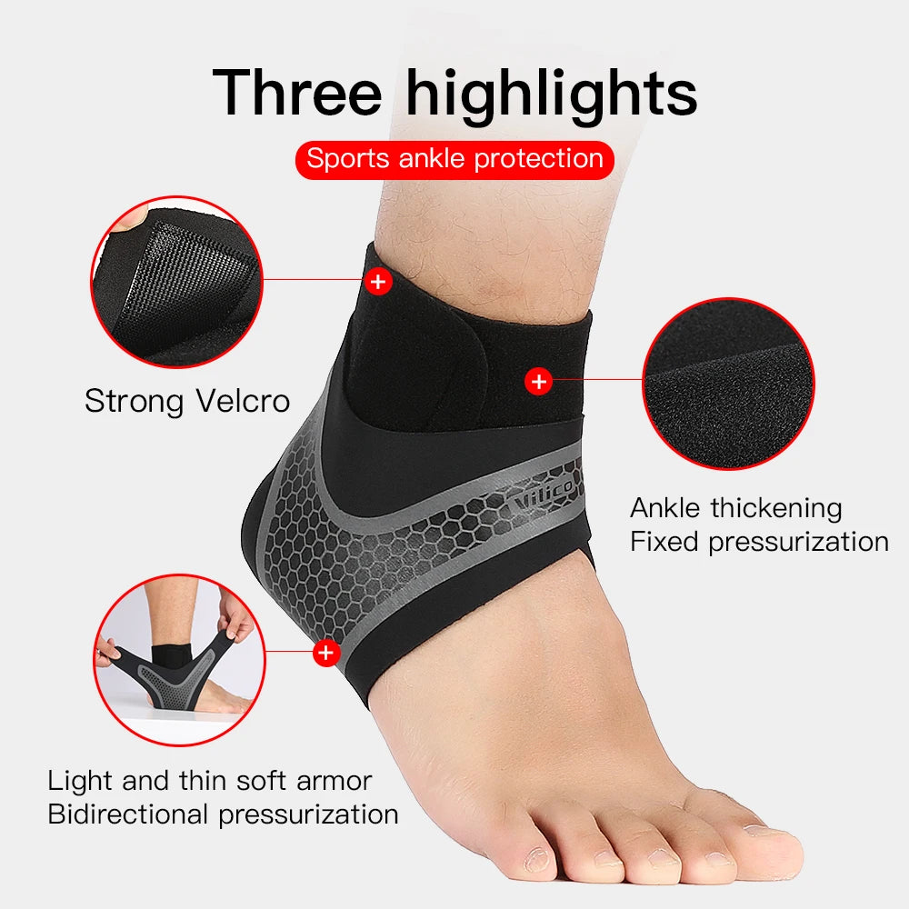 1 Pcs Sports Ankle Support Bandage Ankle Brace Nylon Ankle Compress