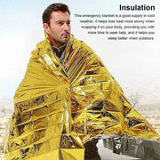 Emergency Blanket Outdoor Cold-proof Survival Thermal Cover
