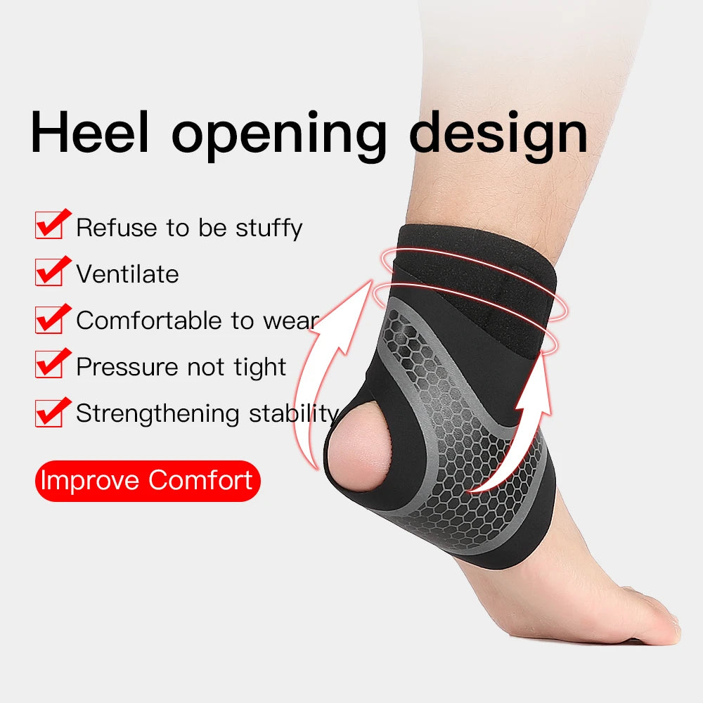 1 Pcs Sports Ankle Support Bandage Ankle Brace Nylon Ankle Compress