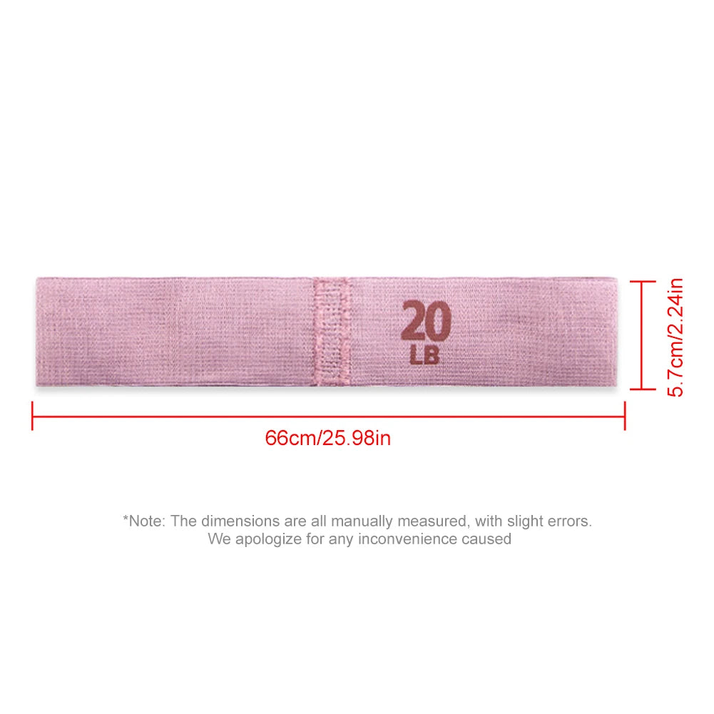 Hip Resistance Bands Anti-Slip Stretch Fitness Strips
