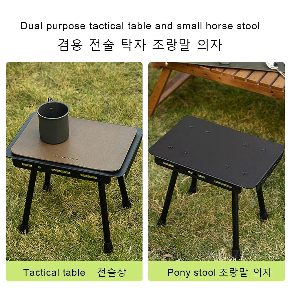 2 in 1 Camping Table Ultralight Folding Tables