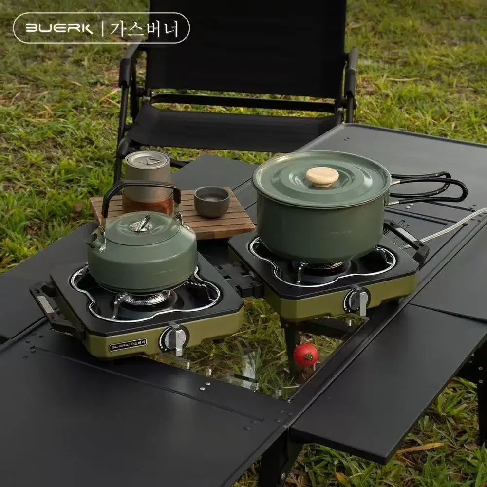BUERK Camping Stove Double Burner