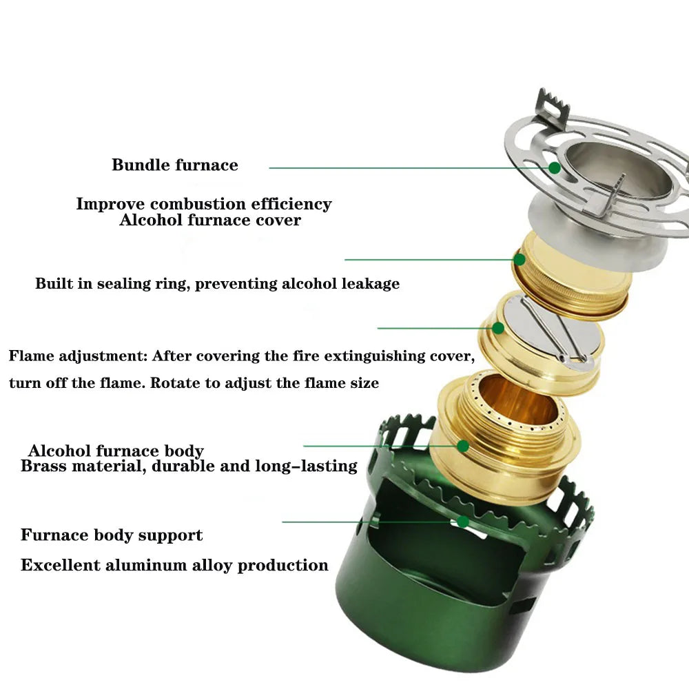 Camping Gear and Accessories Alcohol Stove