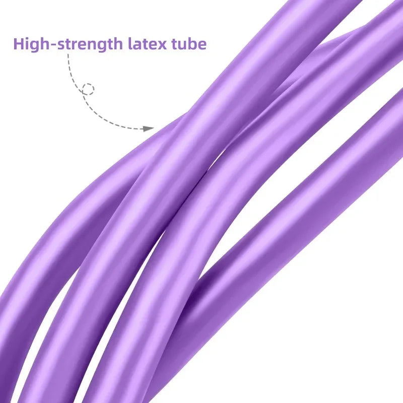 4-Level Resistance Band Tensioner with Non-Slip Handles