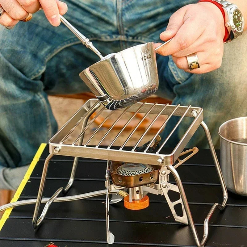 Multifunction Folding Campfire Grill Stand Tourism Portable Camping Grill