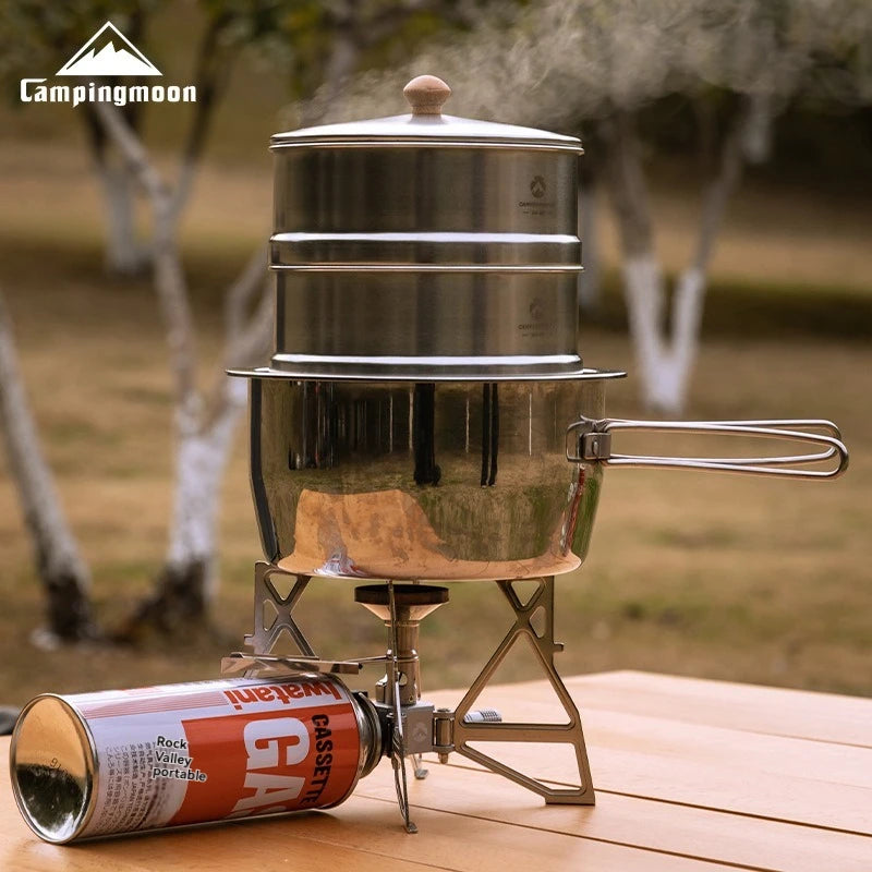 CAMPINGMOON S363/S363-2S Outdoor Cookware Set