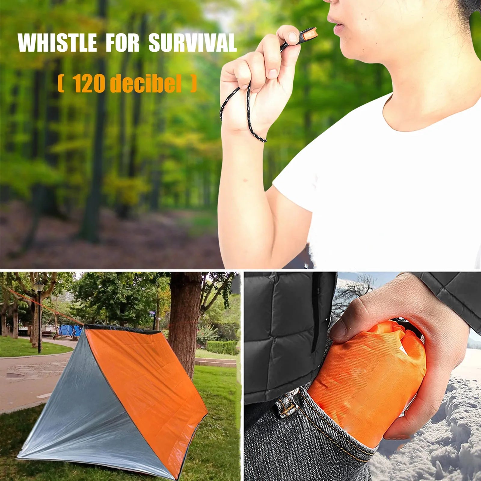2 Person Emergency Shelter Bivy Survival Tent