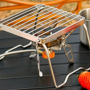 Multifunction Folding Campfire Grill Stand Tourism Portable Camping Grill