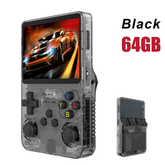 Max 256G Retro Handheld Game Console - Experience Nostalgia with 3.5-Inch IPS Screen and 15000 Games!