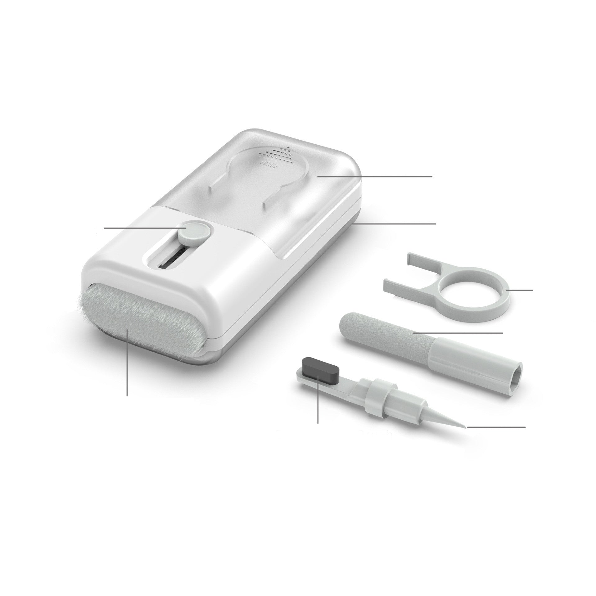 New 6-In-1 Bluetooth Headset Cleaning Kit Pen